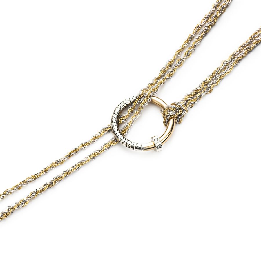 Collana|Choker 'Neon' bicolore NEON | CHOKER SUSTA BULLBIC BULL SQ6 BIA